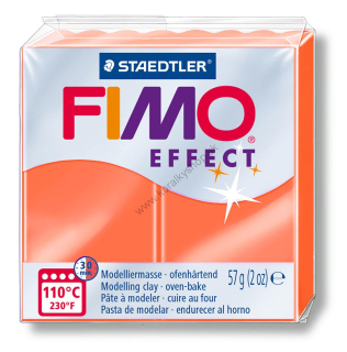 FIMO Effect NEON - oranžová - 57 g