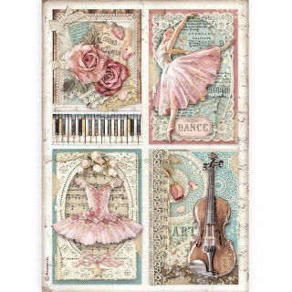 Ryžový papier - A4 - Passion cards