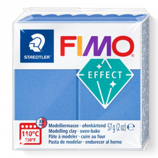 FIMO Effect metalická - modrá - 57 g