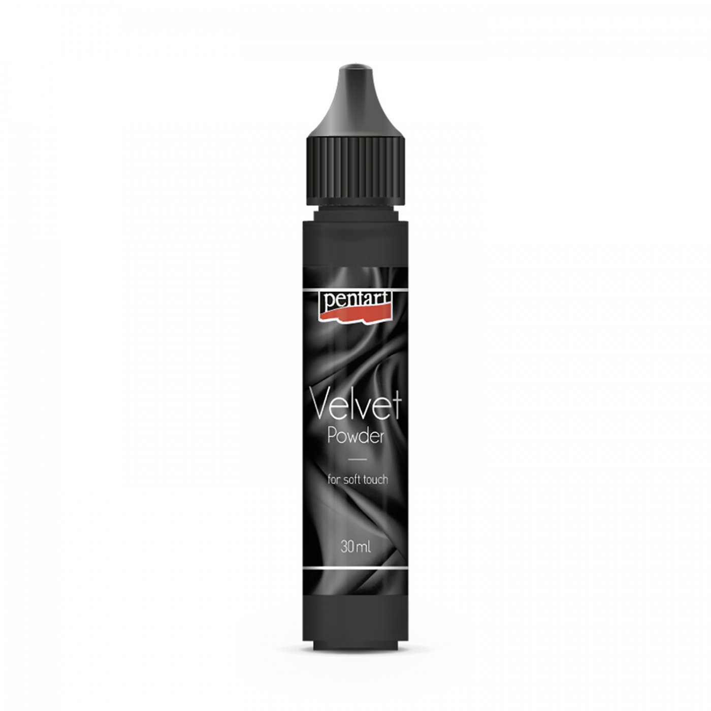 Zamatový prášok - čierna - 30 ml