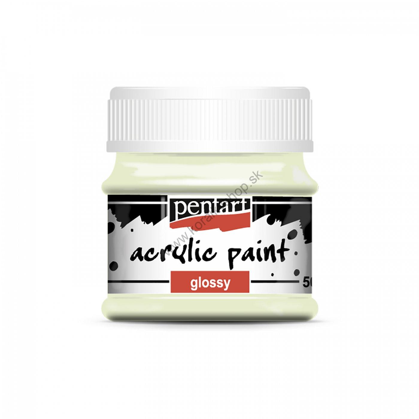 Akrylová farba - lesklá - dažďový mrak - 50 ml