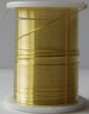Bižutérny drôt 0,3mm/10m - zlatý