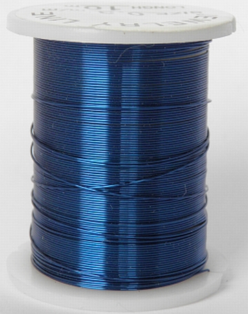 Bižutérny drôt 0,3mm/10m - modrá