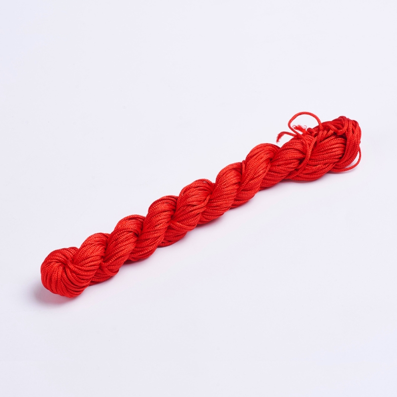 Šnúra nylon - pr. 1 mm - červená - 1ks