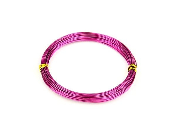 Hliníkový drôt 1,5 mm/10m - ružový