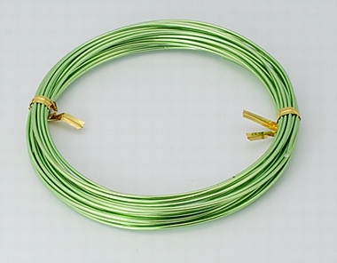 Hliníkový drôt 1,5 mm/10m - zelený