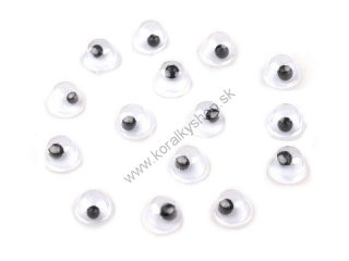 Pohyblivé oči- pr. 4 mm - 100 ks