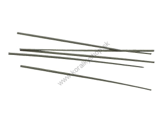 Floristický drôt pr. 1,0 mm, dĺžka 20 cm - zelená - 10 ks