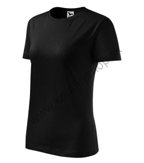 133-Classic New tričko dámske čierna XL
