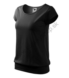 120-City tričko dámske čierna XL