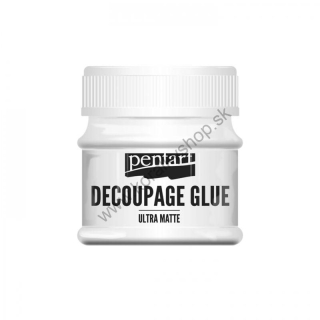 Lepidlo s lakom na decoupage- ultra matné - 50 ml