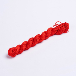 Šnúra nylon - pr. 2 mm - červená - 1ks/cca 12m
