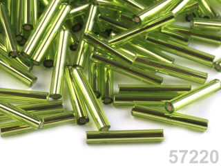 Rokajl Preciosa tyčinky hladké - 15 mm - zelená - 20g