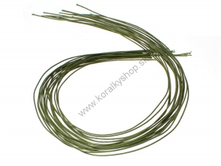 Floristický drôt pr. 1,3 mm - zelená - 1ks