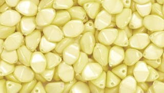 Korálky Pohanka - 5x3,5mm - pastelová žltá - 20ks