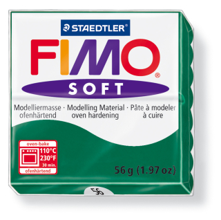 FIMO Soft - smaragdová zelená