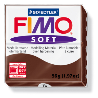 FIMO Soft - čokoládová