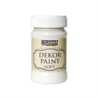 Dekor Paint Soft - krémová biela - 100 ml