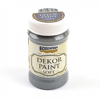 Dekor Paint Soft - grafitová sivá - 100 ml