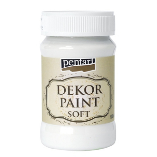 Dekor Paint Soft - biela - 100 ml