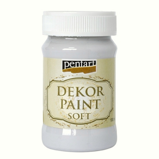 Dekor Paint Soft - sivá - 100 ml
