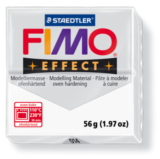 FIMO Effect transparentná - biela