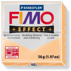 FIMO Effect pastel - broskyňová