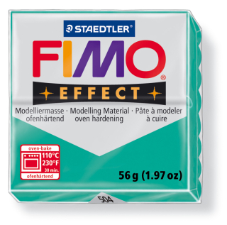 FIMO Effect transparentná - zelená