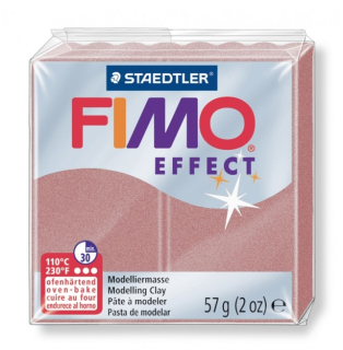 FIMO Effect perleťová - ružovozlatá