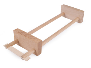 Rám na tkanie korálok - 32 cm - demont