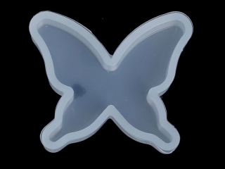 Silikónová forma - motýľ - 3,8 x 3,3 cm