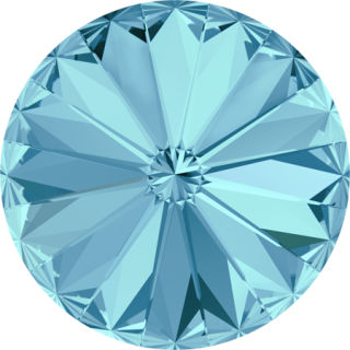 Swarovski elements RIVOLI 1122 - 12 mm - Aquamarine F