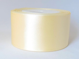 Saténová stuha - 100% nylon - 50 mm - marhuľová A003 - 1 m