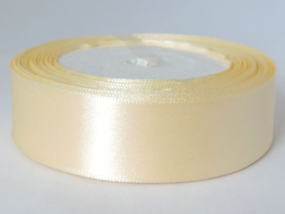 Saténová stuha - 100% nylon - 25 mm - marhuľová A003 - 1 m