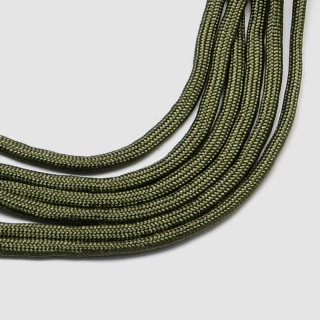 Paracord - pr. 4 mm - zelená - 1 m