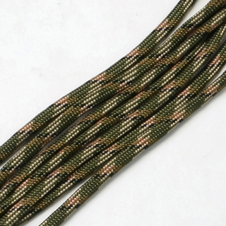 Paracord - pr. 4 mm - zelená - 1 m