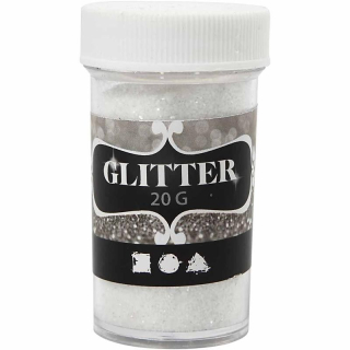 Glitre - biela - 20 g