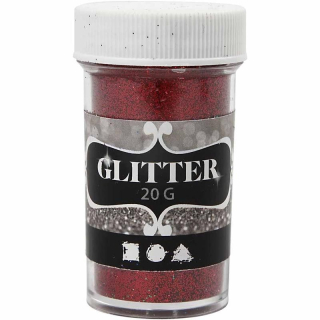 Glitre - červená - 20 g