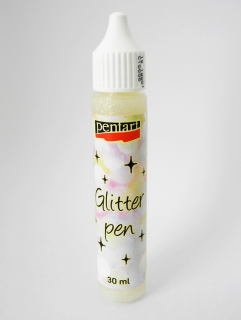 Glitrové pero - dúhová - 30 ml