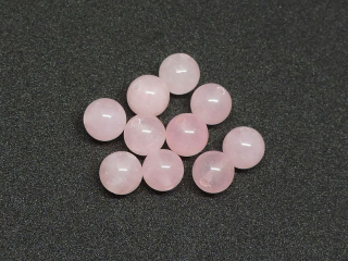 Jadeit prírodný - 6 mm -ružová - 1 ks