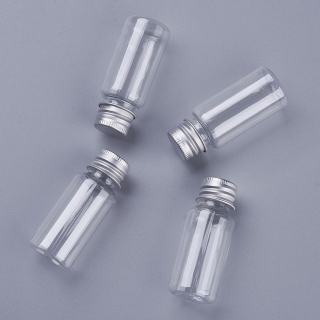 Plastová dóza - fľaška s uzáverom - 18 ml - 1 ks