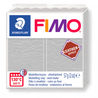 FIMO Leather - holubia sivá - 57 g