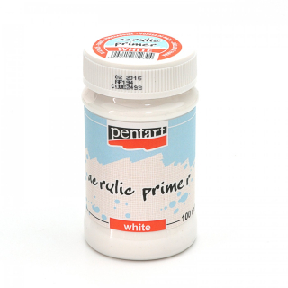 Akrylový primer - podkladová farba - biela - 100 ml