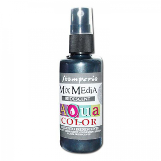 Aquacolor sprej - perleťová - strieborná - 60 ml