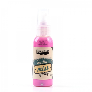 Media Mist Spray - perleťová ružová - 50 ml