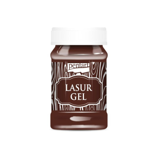 Lazúrový gél - gaštan - 100 ml
