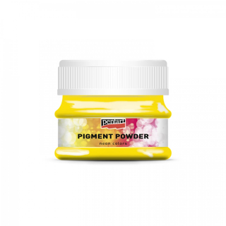 Pigmentový prášok - neonová žltá - 6 g