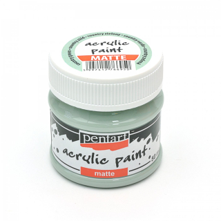 Akrylová farba - matná - 50 ml -  country zelená