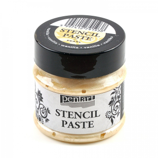 Šablónovacia pasta - perleťová - vanilková - 50 ml