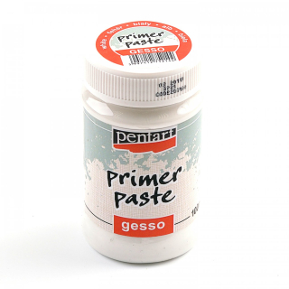 Podkladová pasta gesso - primer - biela - 100 ml